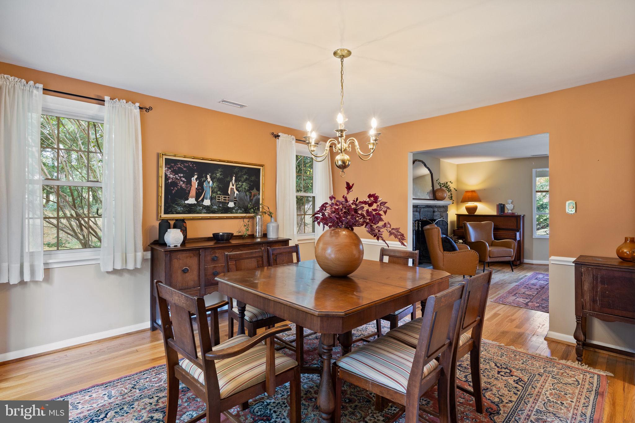 1014 Townsend Circle Wayne, PA 19087 - Photo 16 of 68 a view of a dining room with furniture window and wooden floor