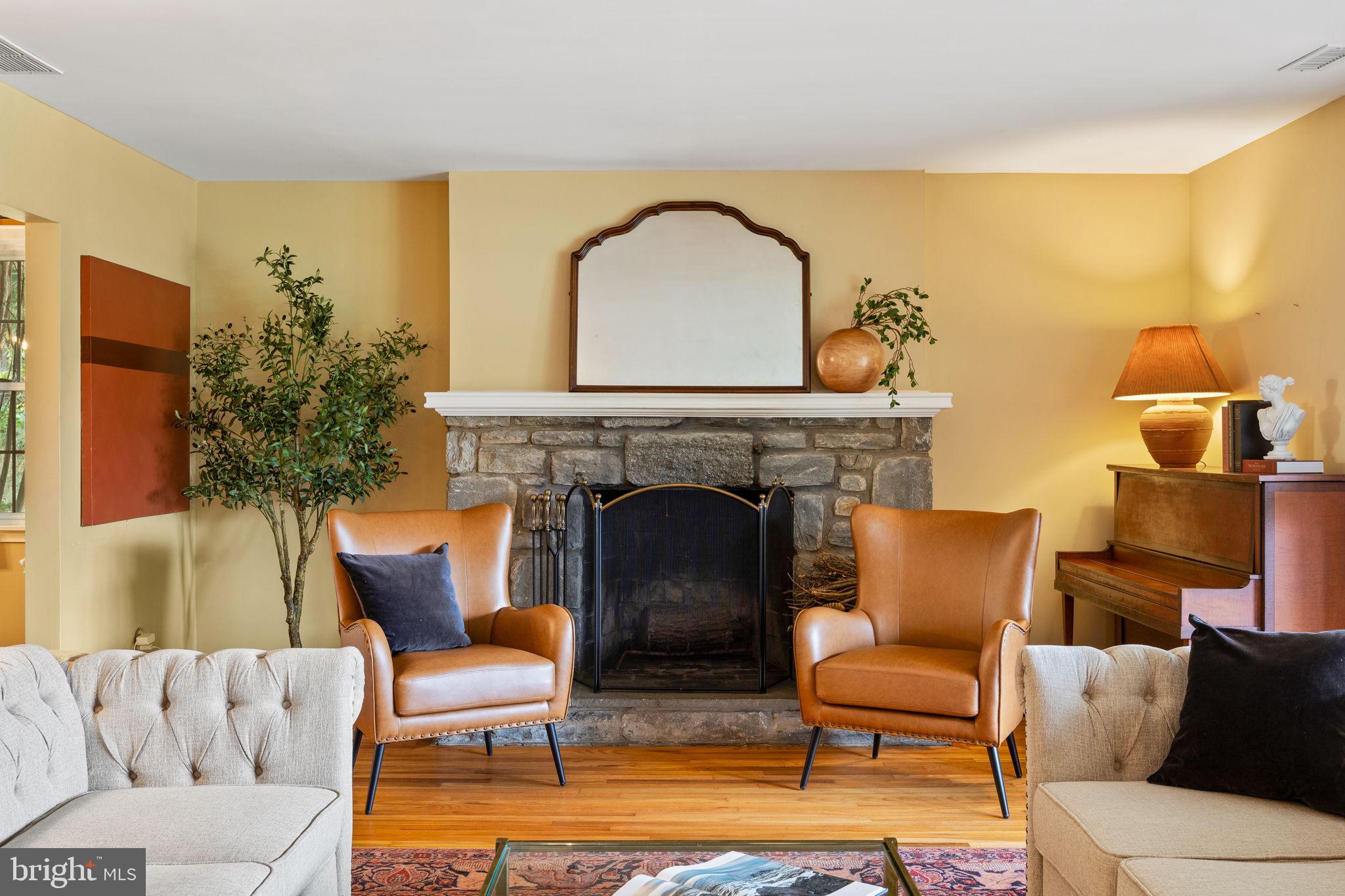 1014 Townsend Circle Wayne, PA 19087 - Photo 2 of 68 a living room with furniture and a fireplace