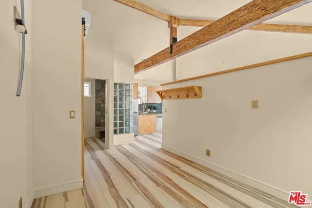 a view of a walk in closet