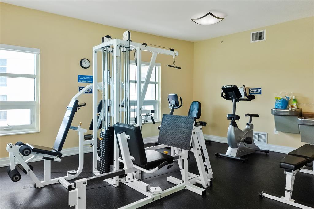 6512 Midnight Pass Road, Unit 204 Sarasota, FL 34242 - Photo 46 of 64 a view of a room with gym equipment