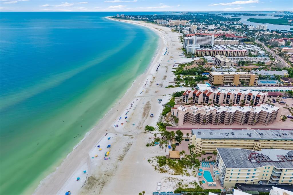 6512 Midnight Pass Road, Unit 204 Sarasota, FL 34242 - Photo 52 of 64 a view of a city with an ocean view