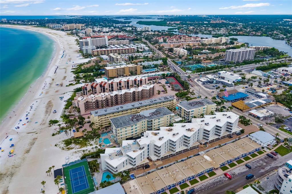 6512 Midnight Pass Road, Unit 204 Sarasota, FL 34242 - Photo 53 of 64 a view of a city with tall buildings