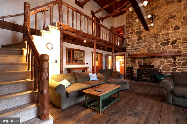 a view of wooden floor