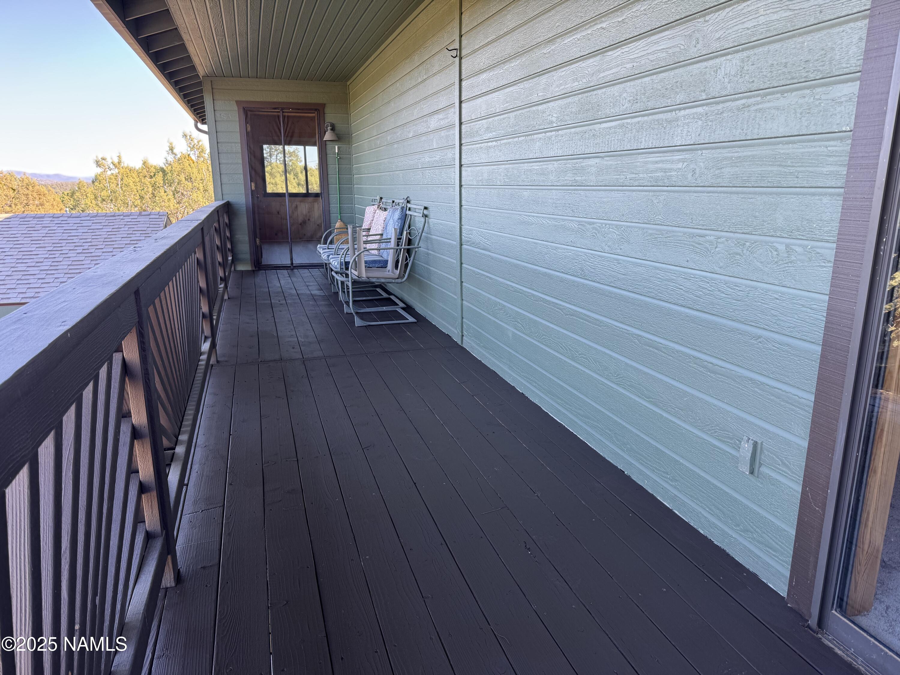 801 North Madison Drive Payson, AZ 85541 - Photo 14 of 50 a view of a balcony with chairs