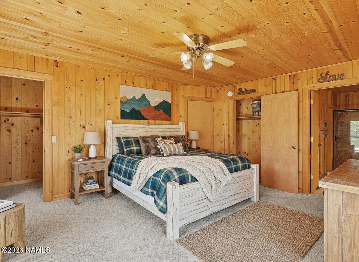 801 North Madison Drive Payson, AZ 85541 - Photo 22 of 38 master bed staged