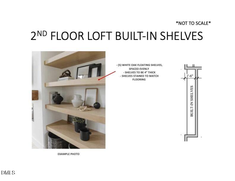 1620 Bickett Boulevard Raleigh, NC 27608 - Photo 14 of 17 2nd Floor Loft Shelving