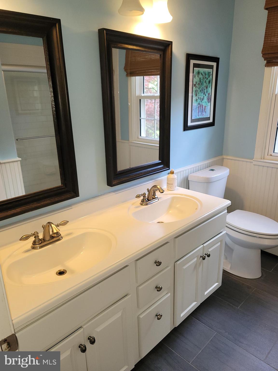 2424 Stanwick Road Phoenix, MD 21131 - Photo 50 of 67 a bathroom with a toilet sink and mirror