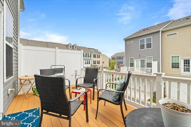 a outdoor space with furniture