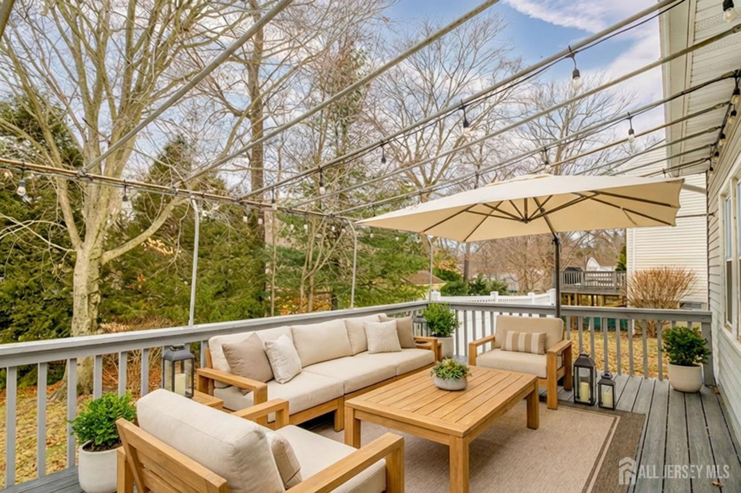 61 Ochs Avenue Milltown, NJ 08850 - Photo 27 of 29 a view of a balcony with furniture