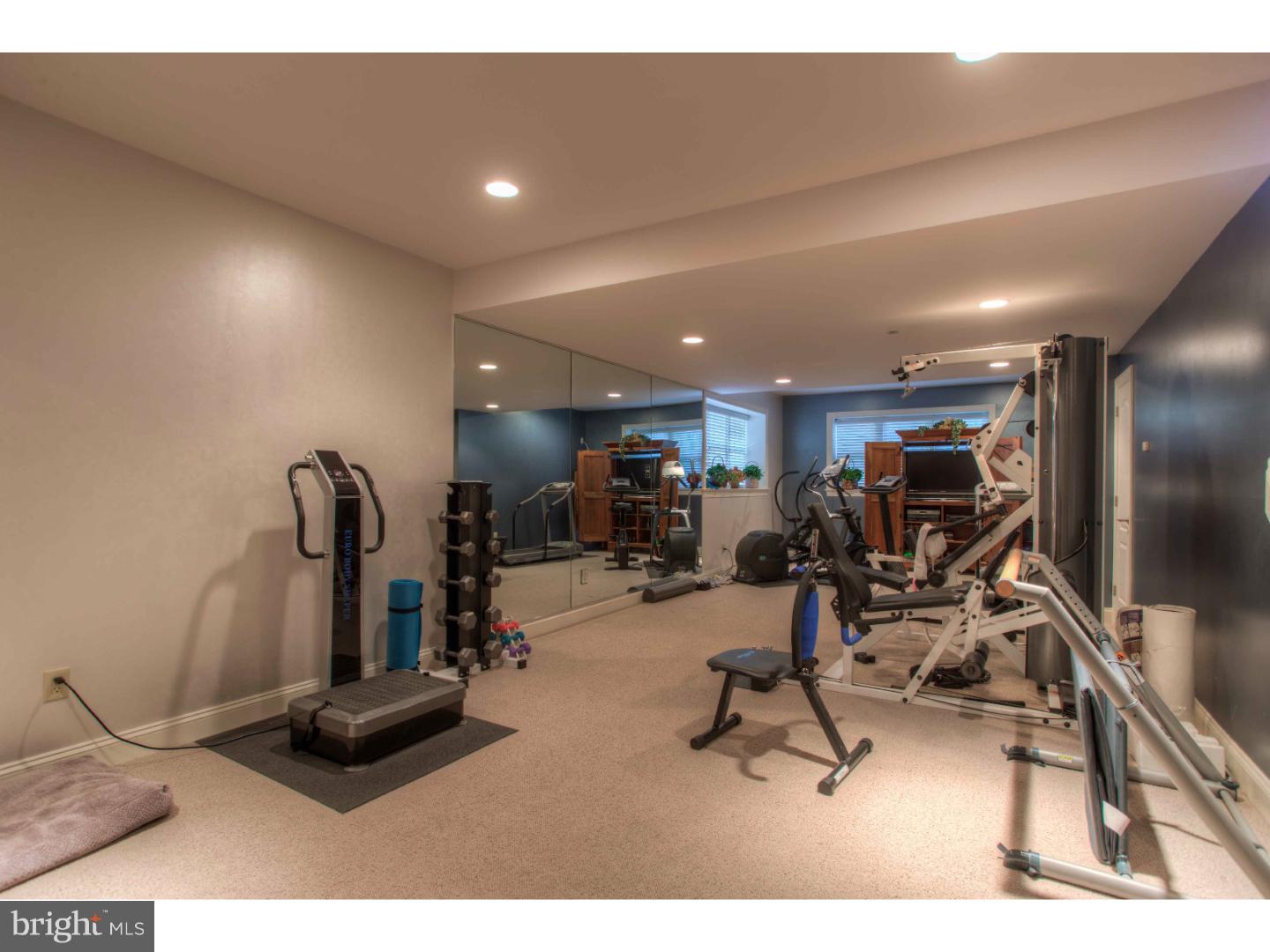 1033 Whitegate Road Wayne, PA 19087 - Photo 21 of 23 a view of a room with gym equipment