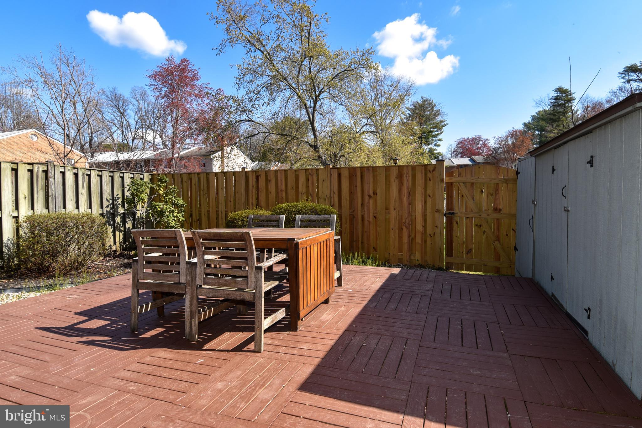 3249 Victor Circle Annandale, VA 22003 - Photo 22 of 33 Back Patio - Furniture conveys
