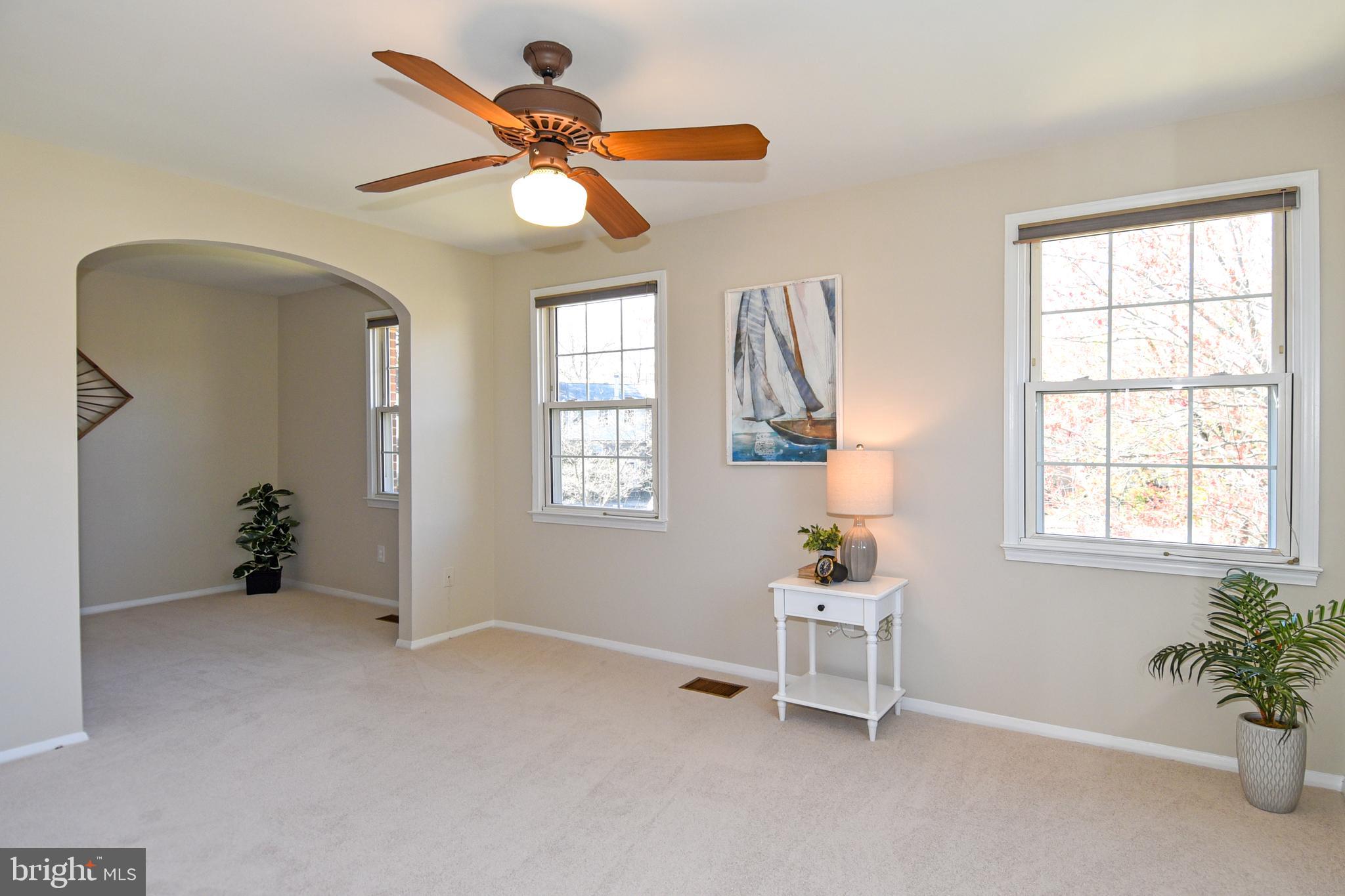 3249 Victor Circle Annandale, VA 22003 - Photo 10 of 33 Primary Bedroom w/ lounge space (Southwest Facing)
