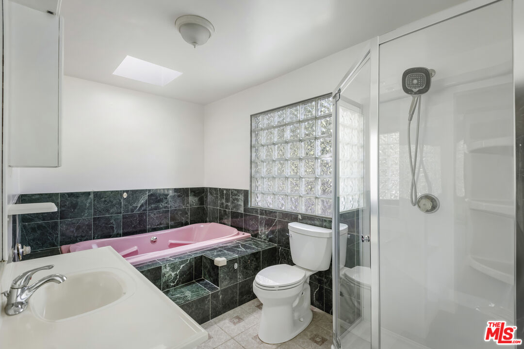 4013 Division Street Los Angeles, CA 90065 - Photo 30 of 66 a bathroom with a sink toilet and shower