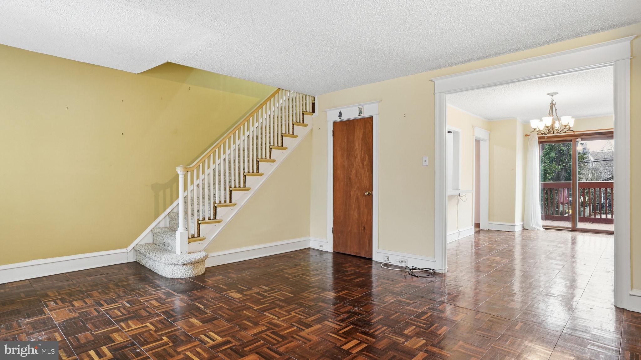 442 Wellesley Road Philadelphia, PA 19119 - Photo 5 of 36 a view of entryway and hall with wooden floor