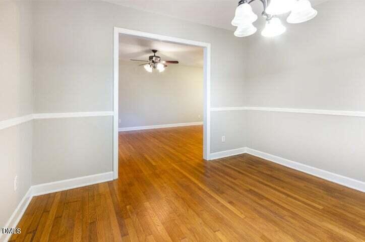 3209 Marie Drive Raleigh, NC 27604 - Photo 13 of 40 a view of a room with wooden floor