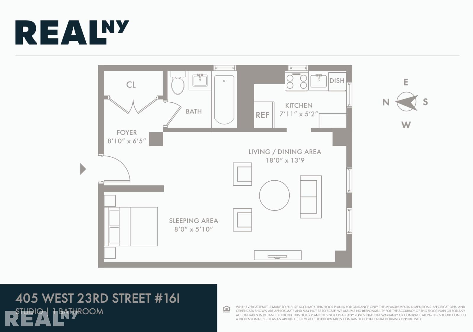 405 West 23rd Street, Unit 16I Manhattan, NY 10011 - Photo 8 of 8 Photo 8