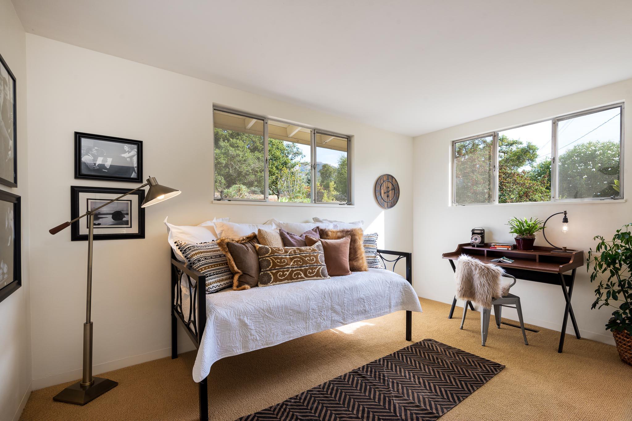1645 Las Canoas Road Santa Barbara, CA 93105 - Photo 14 of 30 a living room with furniture and a window