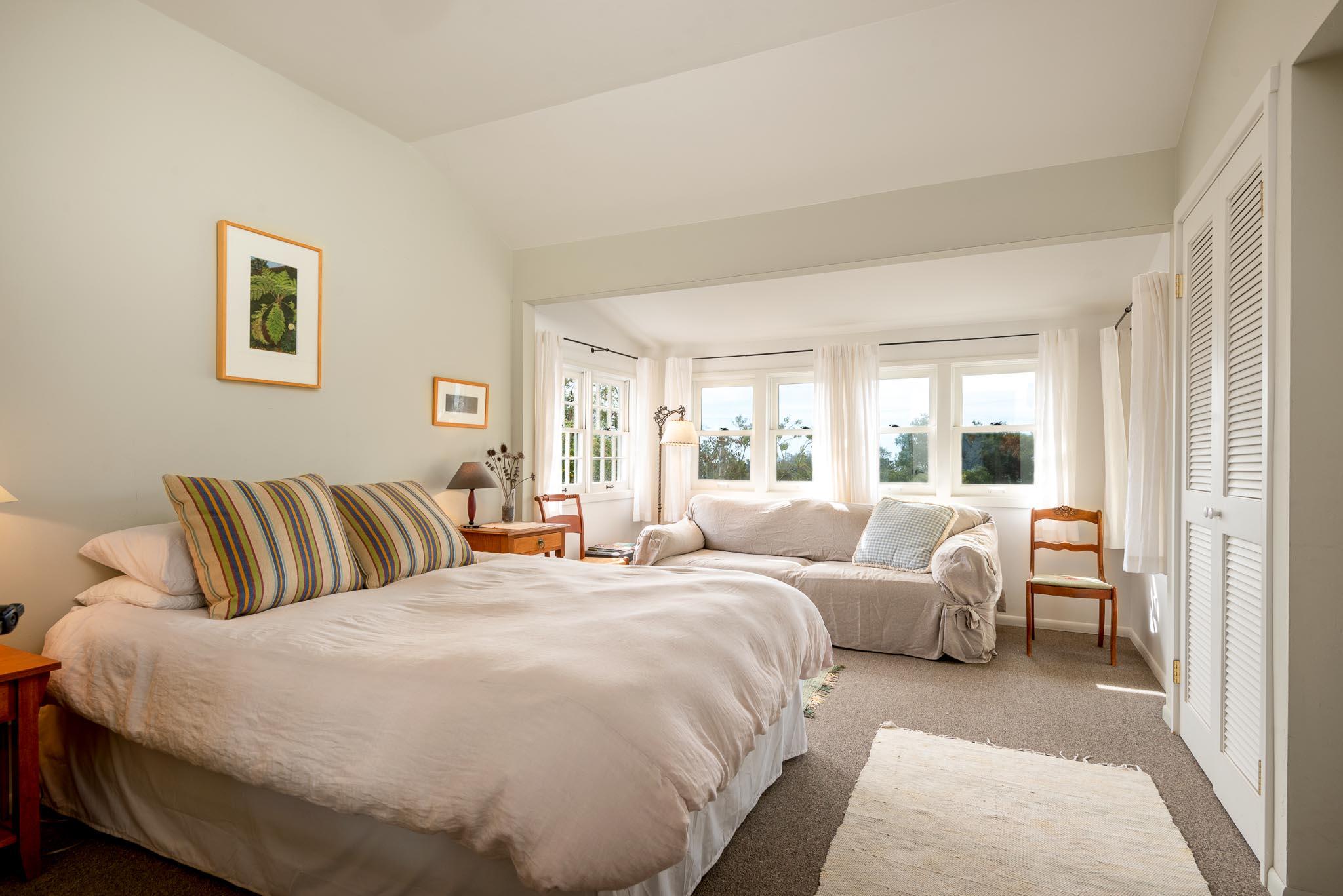 1645 Las Canoas Road Santa Barbara, CA 93105 - Photo 23 of 30 a bed room with two bed and a couch