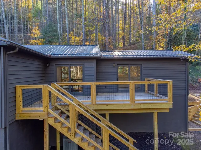 a front view of a building with glass windows