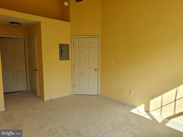 a front view of a building