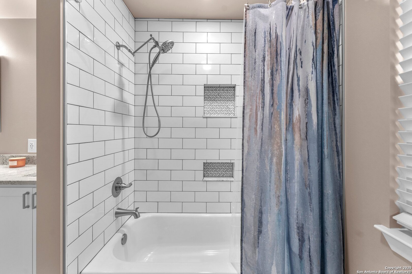 11650 Sunset Ranch Helotes, TX 78023 - Photo 54 of 141 a bathroom with a shower and a sink