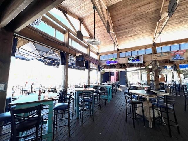 2060 Matecumbe Key Road, Unit 2104 Punta Gorda, FL 33955 - Photo 31 of 44 a view of a dining room with furniture window and outside view