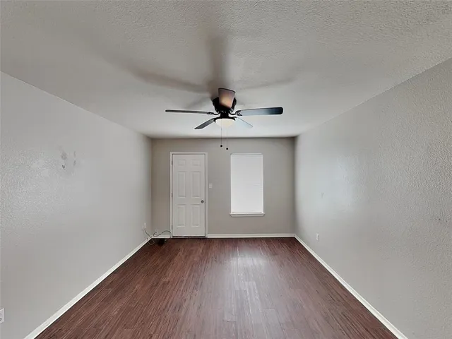 wooden floor in an empty room