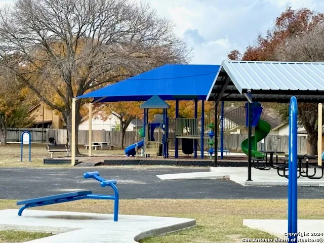 a view of a building with street view