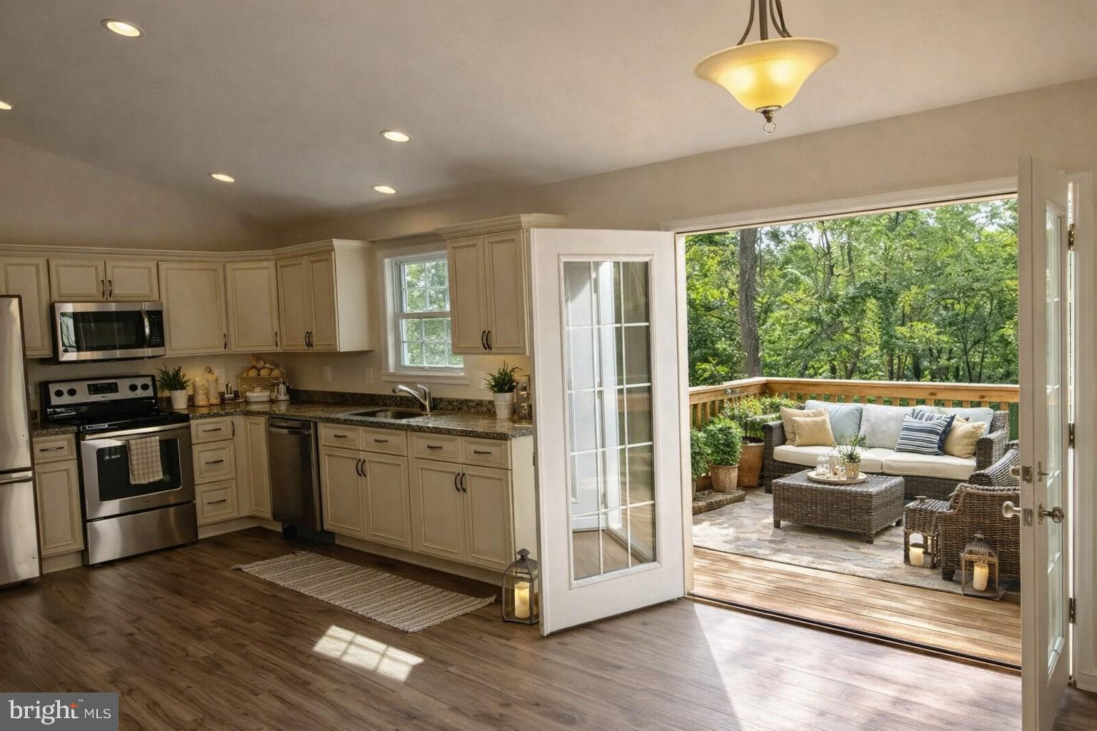 120 Ridge Top Lane Linden, VA 22642 - Photo 9 of 41 Open the French doors to enjoy outdoor living