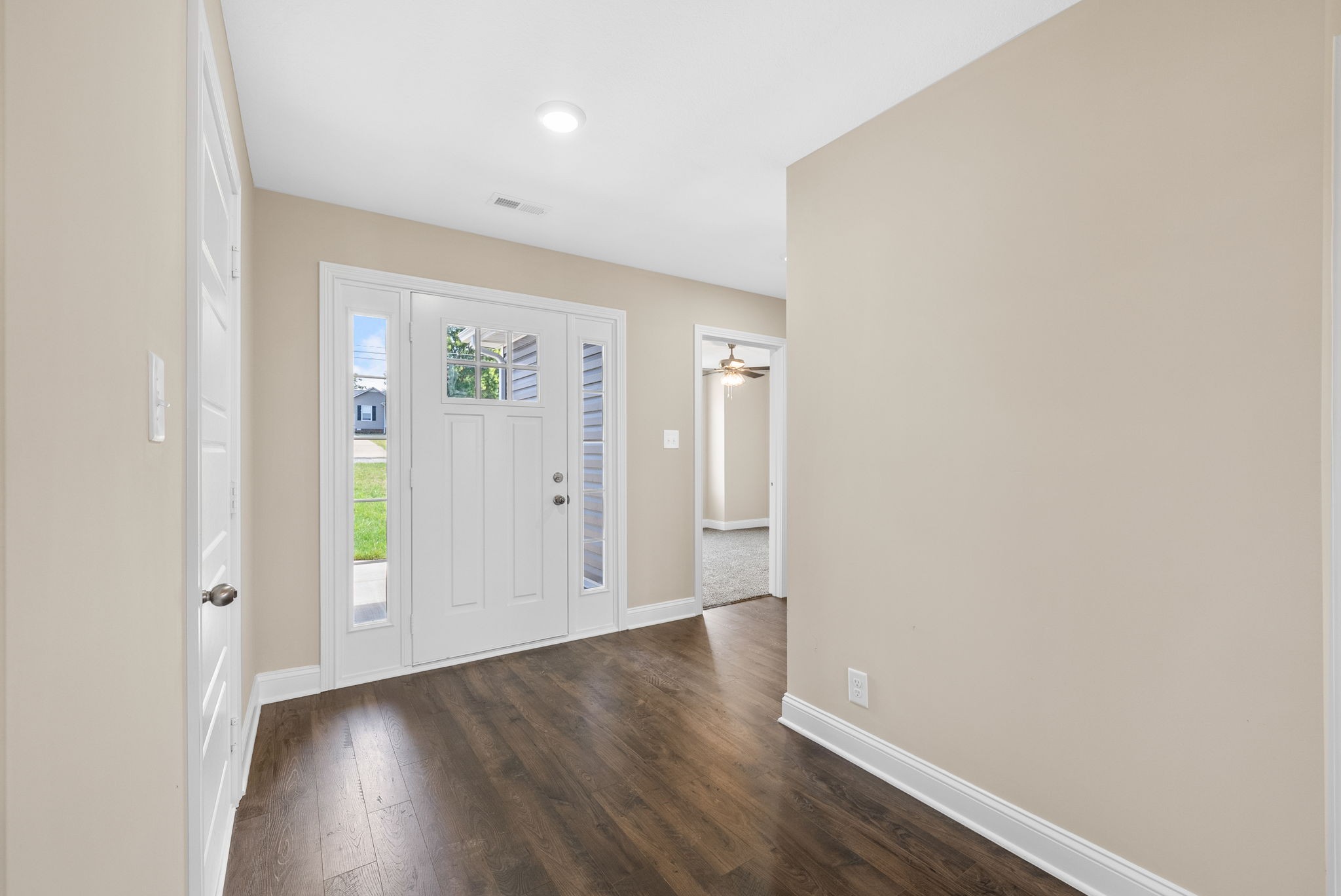34 Echo Ridge Oak Grove, KY 42262 - Photo 18 of 33 an empty room with wooden floor and windows
