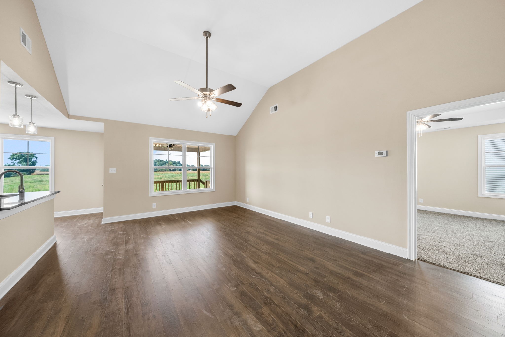 34 Echo Ridge Oak Grove, KY 42262 - Photo 3 of 33 wooden floor in an empty room with a window