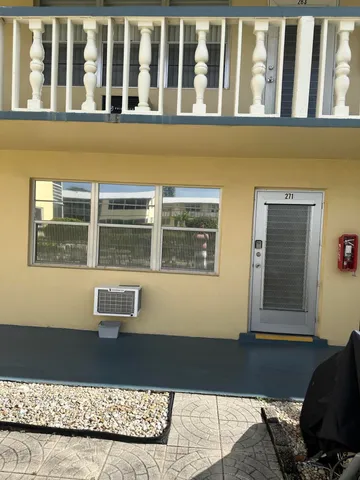 a front view of a house with a window