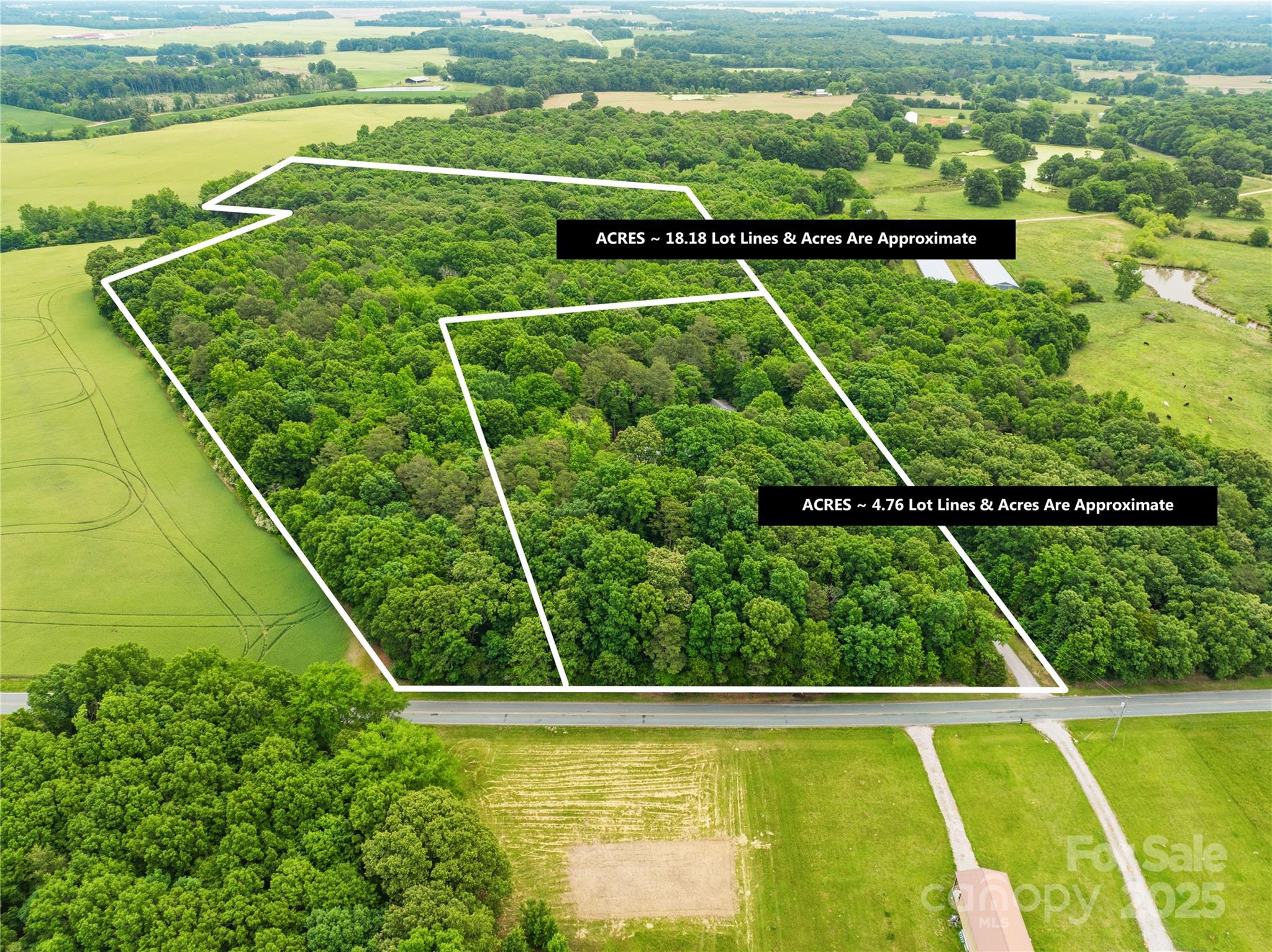 18-ac West M Griffin Road Monroe, NC 28112 - Photo 9 of 12 a view of a balcony with lake view