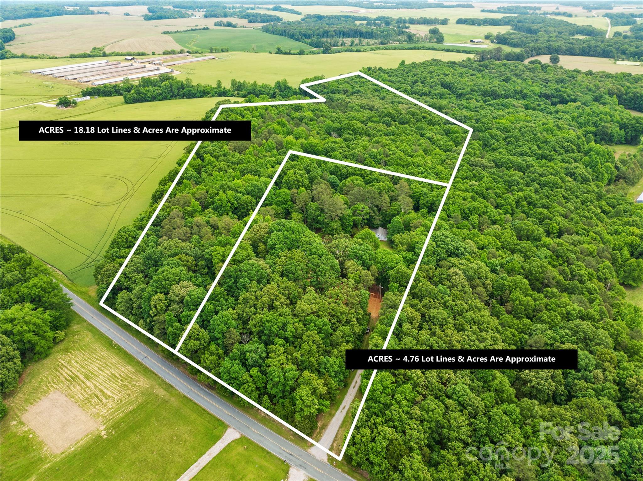 18-ac West M Griffin Road Monroe, NC 28112 - Photo 10 of 12 a view of a tennis court