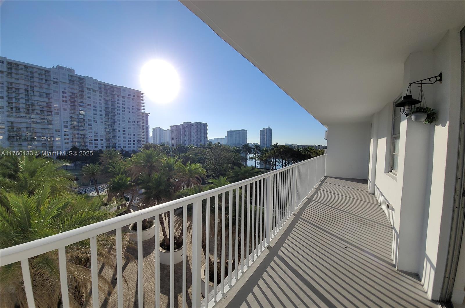2801 Northeast 183rd Street, Unit 504W Aventura, FL 33160 - Photo 33 of 36 a view of a balcony with city view