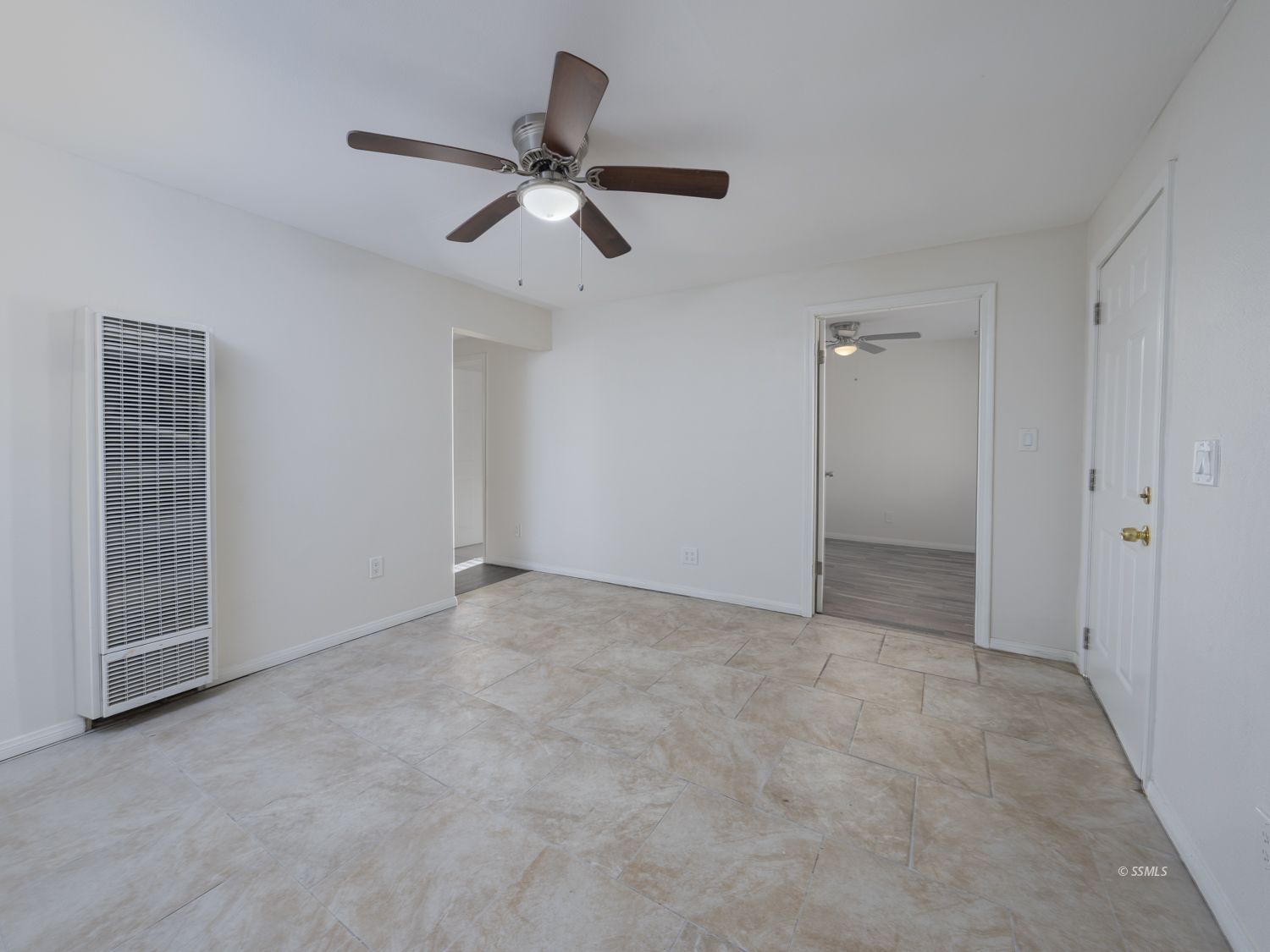 419 West Haloid Avenue Ridgecrest, CA 93555 - Photo 10 of 29 a view of an empty room with a ceiling fan