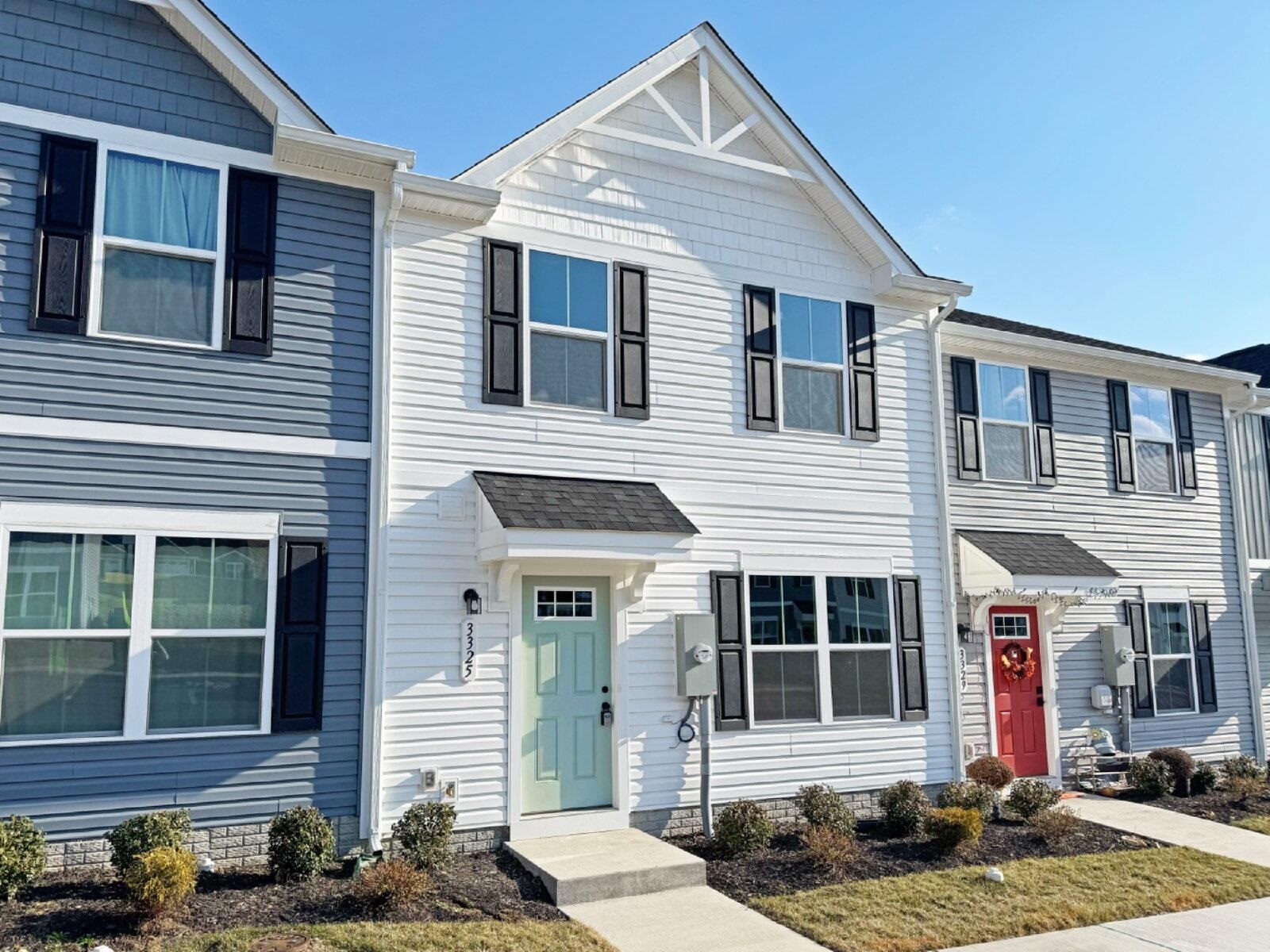 3325 Marble Loop Harrisonburg, VA 22801 - Photo 1 of 19 a front view of a house with garden