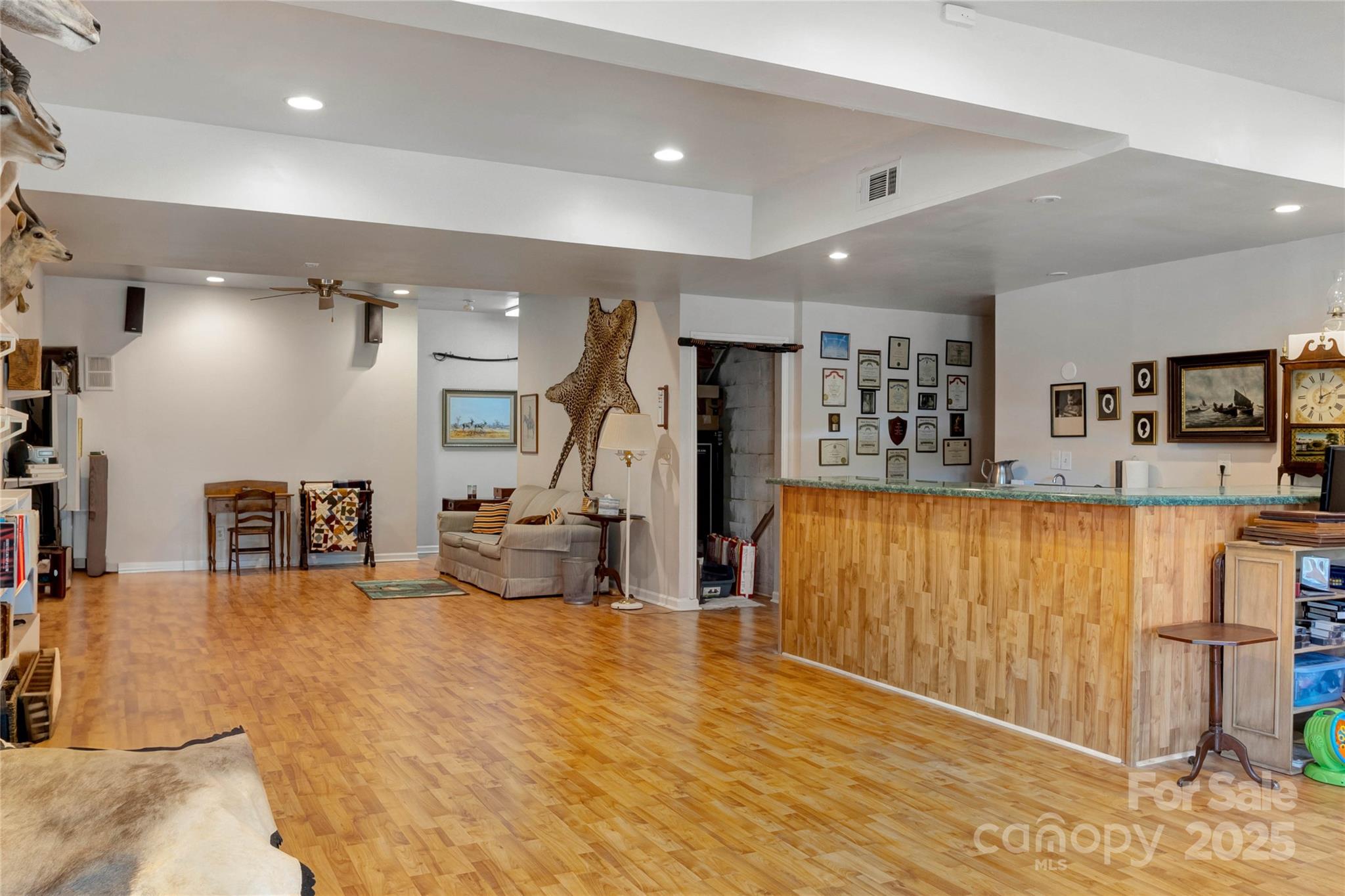 132 Lighthouse Road Mount Holly, NC 28120 - Photo 18 of 43 a large room with lots of chairs and mirrors