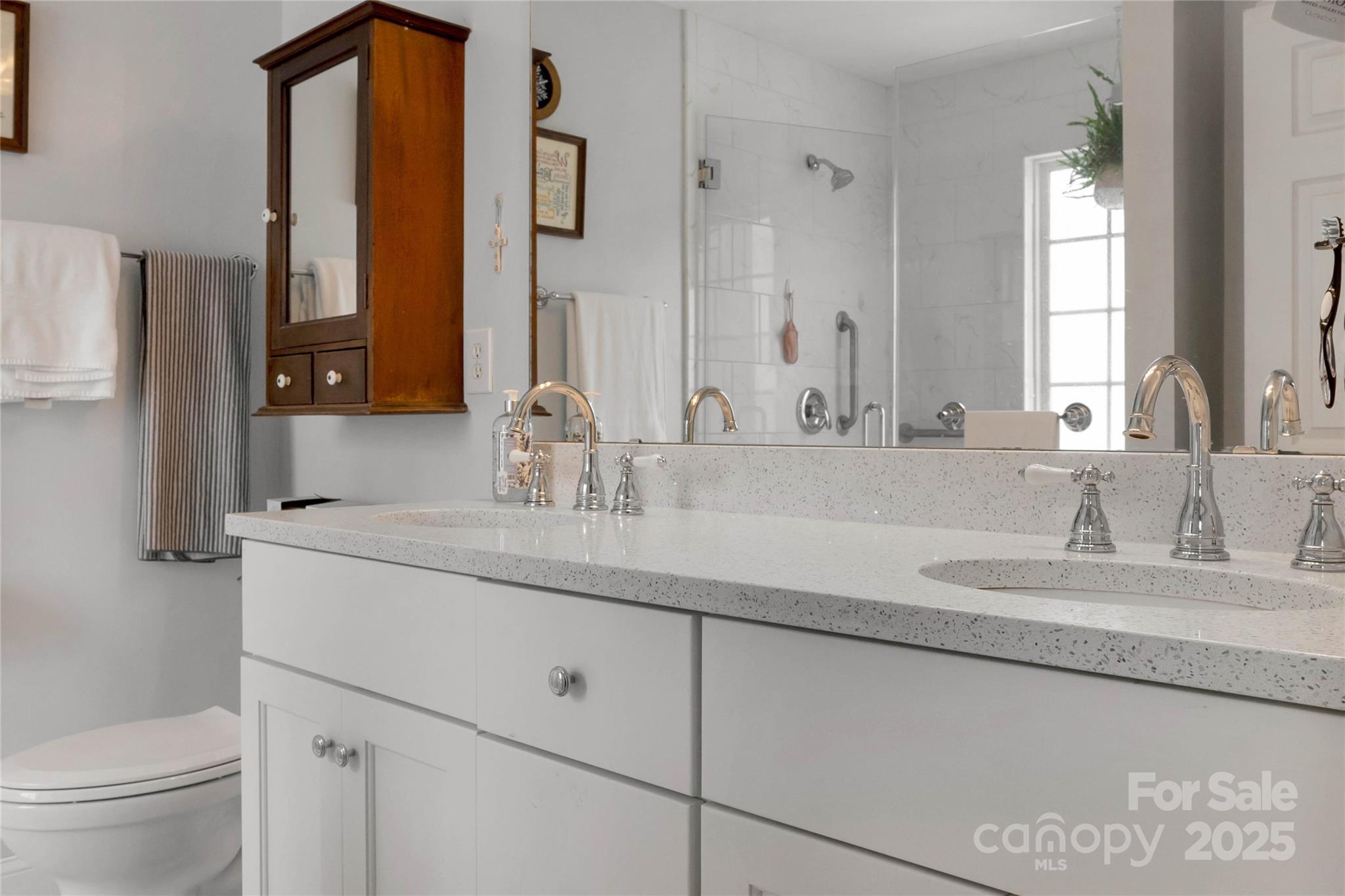 132 Lighthouse Road Mount Holly, NC 28120 - Photo 26 of 43 a bathroom with a sink and a mirror