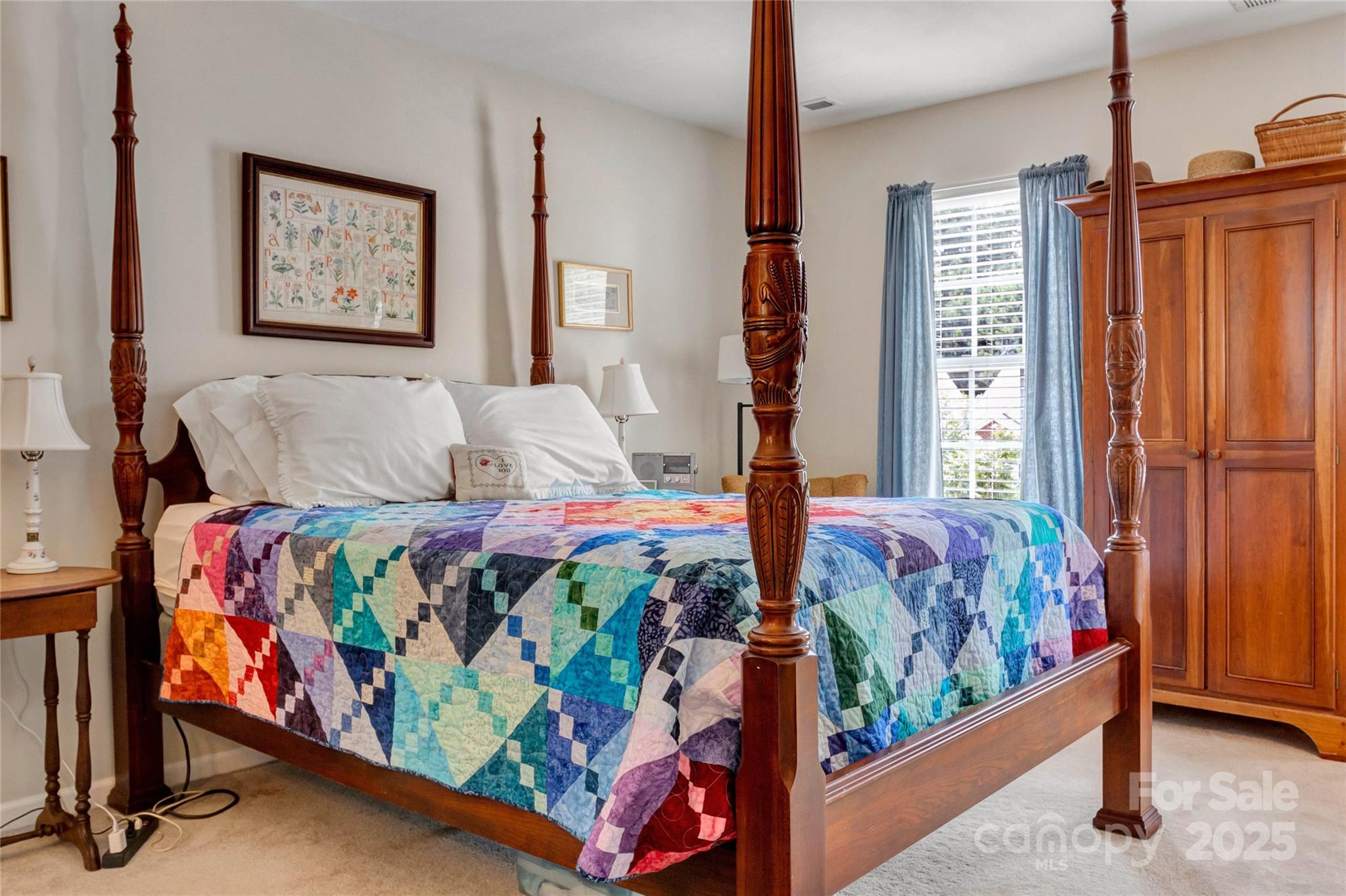 132 Lighthouse Road Mount Holly, NC 28120 - Photo 29 of 43 a bedroom with bed and window