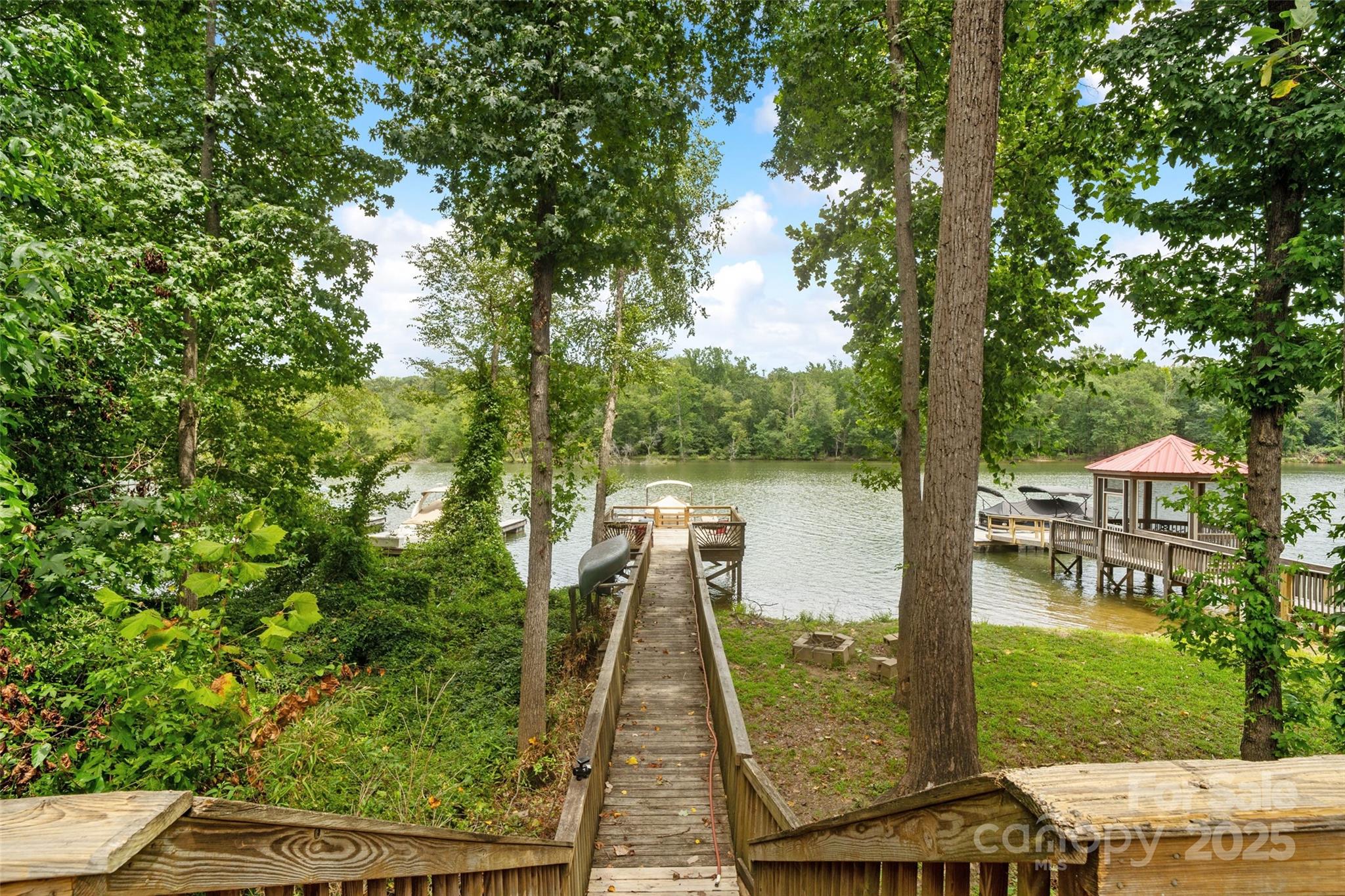 132 Lighthouse Road Mount Holly, NC 28120 - Photo 42 of 43 a view of a lake with a lake view