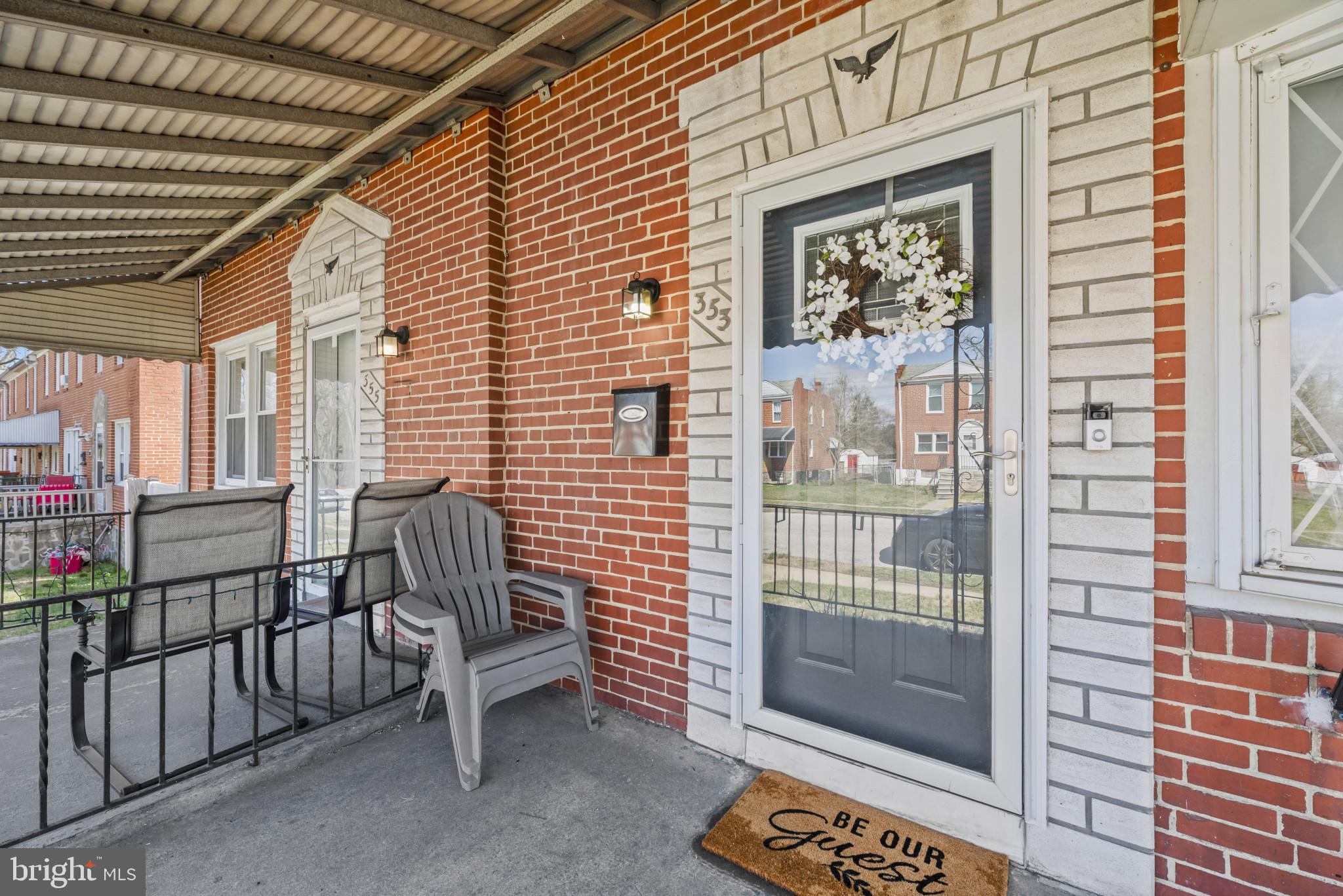 353 Leeanne Road Essex, MD 21221 - Photo 3 of 29 a view of a porch with furniture