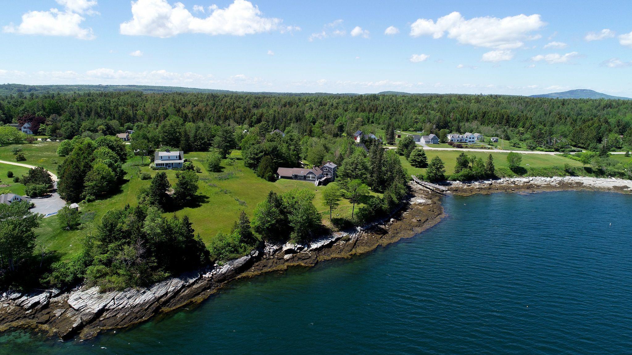 574 Falls Bridge Road Blue Hill, ME 04614 - Photo 6 of 30 Aerial -4