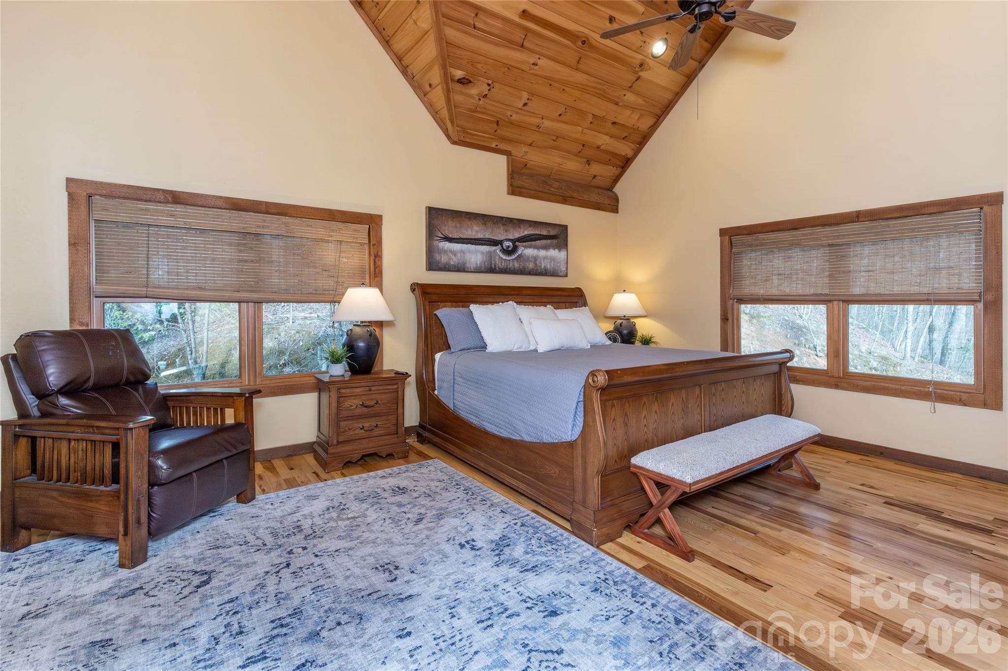 1391 Still Branch Road Sylva, NC 28779 - Photo 22 of 40 a bedroom with furniture and a window
