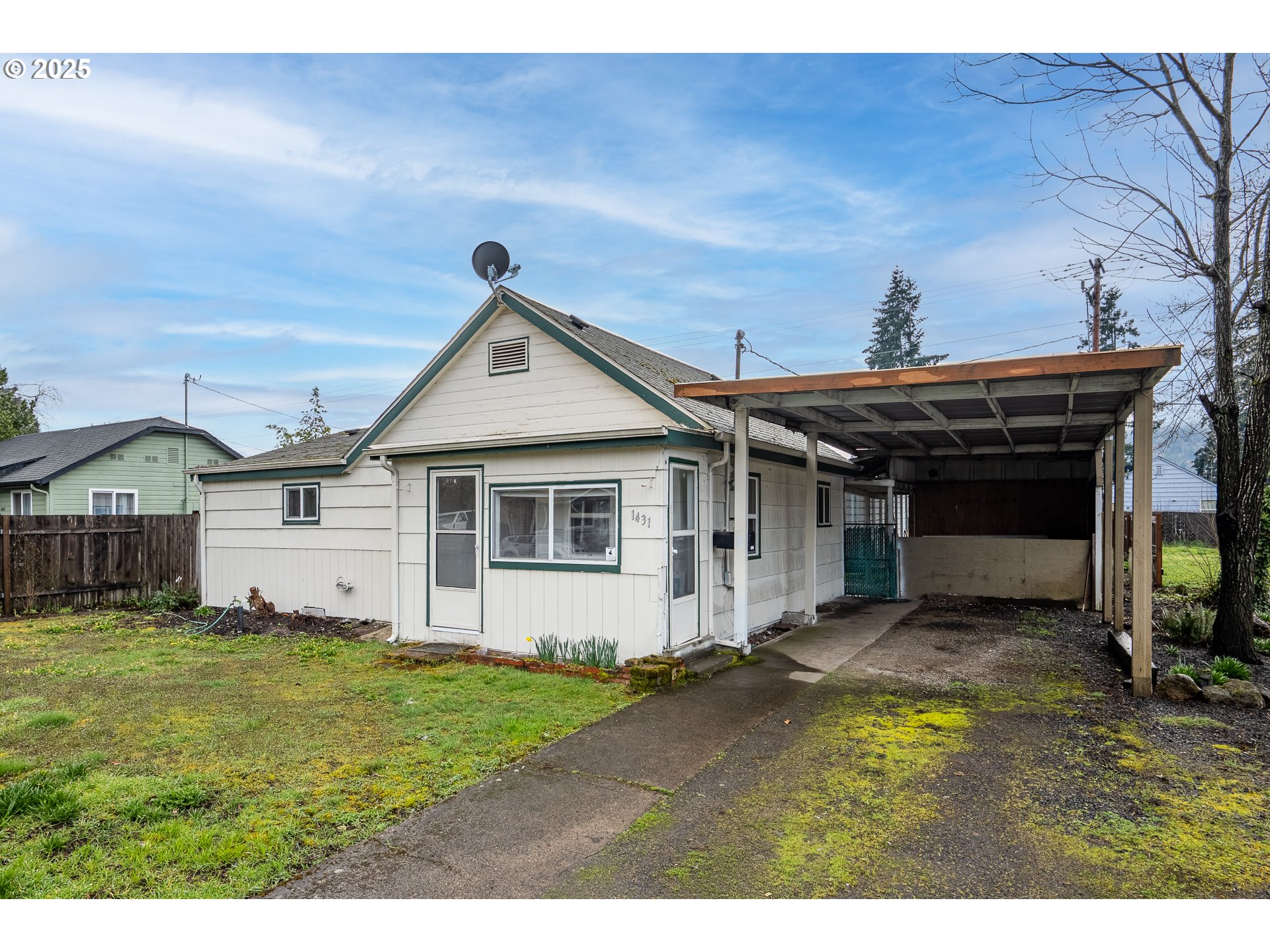 1431 E Street Springfield, OR 97477 - Photo 1 of 1 a view of a house with a yard