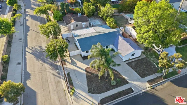 a view of balcony with a potted plant