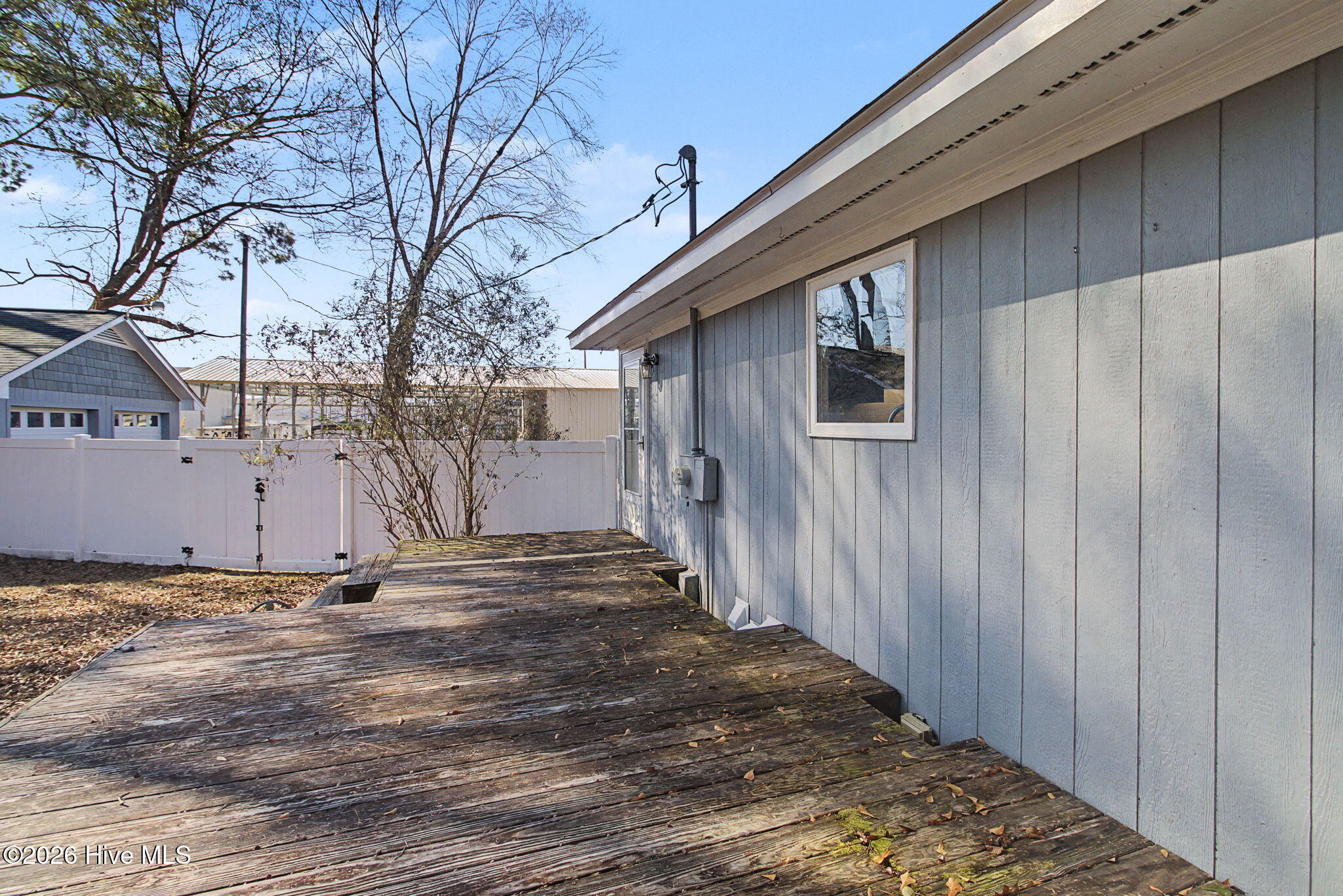 244 Inman Lake Road Whiteville, NC 28472 - Photo 40 of 44 Rear Open Deck