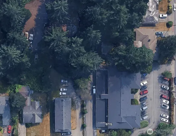an aerial view of house with outdoor space