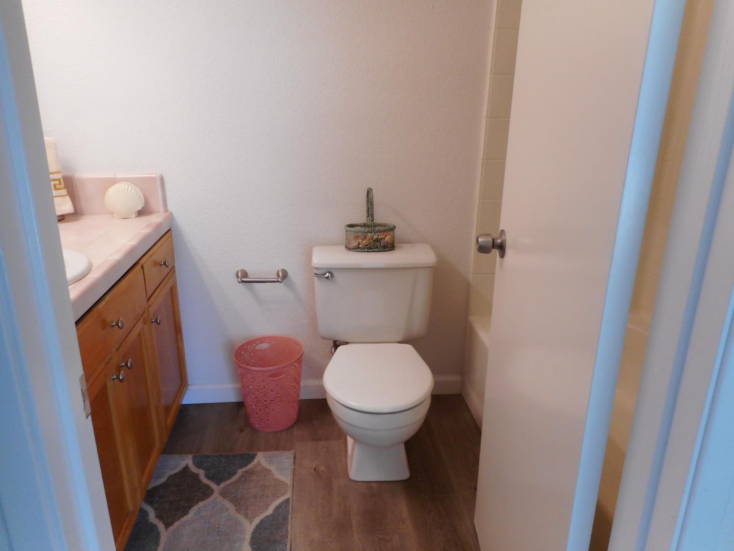 1432 Don Pedro Road Ceres, CA 95307 - Photo 31 of 56 a bathroom with a toilet and a sink