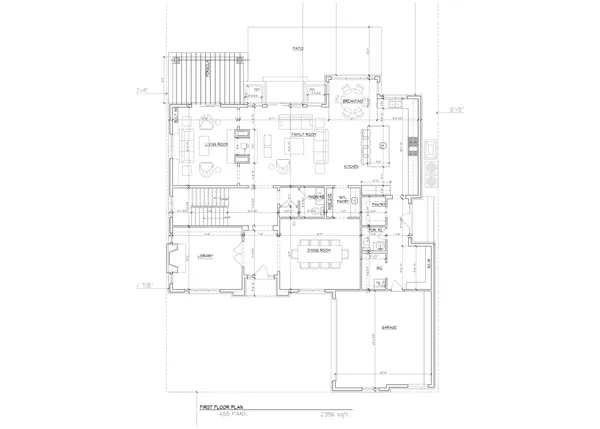 a picture of a floor plan
